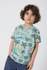 Palms T-shirt - Mint